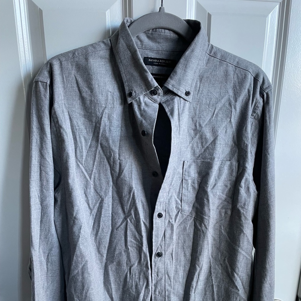 Luxe Flannel Men’s Untucked Shirt
